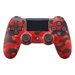Tay Cầm Chơi Game PS4 Dualshock 4 Red Camouflage - Phiên Bản Màu Đặc Biệt