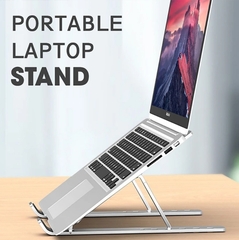 Standy Giá Đỡ Tản Nhiệt Laptop, iPad Xếp Gọn Thông Minh Chất Liệu Hợp Kim Cao Cấp Chắc Chắn