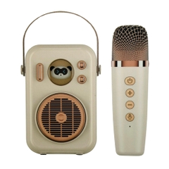 Loa Karaoke Bluetooth Mini SoundPEATS Hi Singing - Kèm 1 Micro | Connect AUX TF, Siêu Cute
