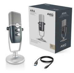 Micro Condenser Thu Âm AKG ARA C22-USB Podcast Livestream - Hàng Chính Hãng PGI