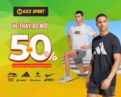 CHÀO HÈ RỘN RÀNG, THAY ÁO MỚI VỚI DEAL KHỦNG CÙNG MAXXSPORT