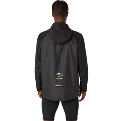 Áo khoác gió chạy bộ ASICS Nam Fujitrail Packable Windbreaker 2011C991.001