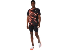 Áo T-shirt Nam ASICS LIGHT GRAPHIC SHORT SLEEVE TOP 2091A666.001