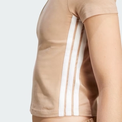 Áo Baby Tee adidas Essentials 3 sọc Nữ - JX7588