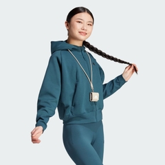 Áo hoodie khóa kéo dọc thân adidas z.n.e Nữ - IN5129