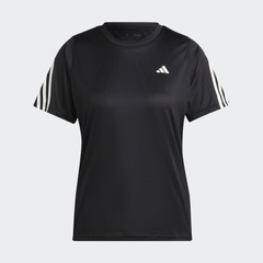 Áo thun chạy bộ nữ adidas 3 sọc run icons low carbon - HR9864