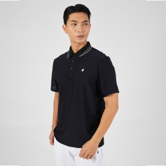 Áo Polo le coq golf Nam GP221MTS51-BLCK