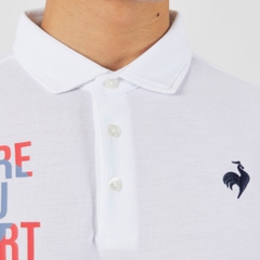 Áo Polo le coq sportif Nam QMMXJA95AV-WH