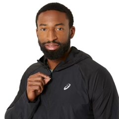 Áo khoác gió chạy bộ ASICS ROAD PACKABLE Nam - 2011D084.001