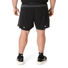 Quần short chạy bộ ASICS ROAD 2N1 5IN SHORT Nam - 2011D245.001