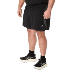 Quần short chạy bộ ASICS ROAD 2N1 5IN SHORT Nam - 2011D245.001