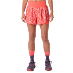 Quần short chạy bộ ASICS ROAD ALL OVER PRINT 2 trong 1 3.5IN Nữ - 2012D077.700