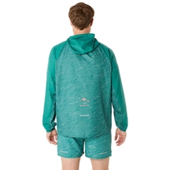 Áo gió chạy trail ASICS FUJITRAIL PACKABLE WINDBREAKER Nam - 2011C991.300