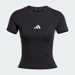 Áo Baby Tee adidas Essentials Slim 3 sọc Nữ - JC8325