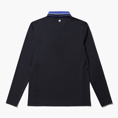 Áo Polo le coq golf Nam GO121MTL23-BLCK