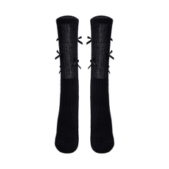 Tất thể thao le coq golf Nữ GP322LSO83-BLCK