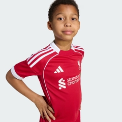 Bộ quần áo bóng đá trẻ em adidas Sân nhà Liverpool FC 25/26 Unisex - JV6442