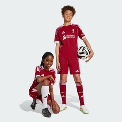 Quần short bóng đá trẻ em adidas sân nhà Liverpool FC 25/26 Unisex - JV6441