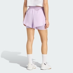 Quần short tập luyện adidas Designed for Training 2 trong 1 Nữ - JX7264