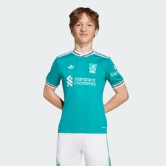 Áo jersey bóng đá trẻ em adidas Thứ Ba Liverpool FC 25/26 Unisex - JV6468