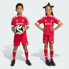 Bộ quần áo bóng đá trẻ em adidas Sân nhà Liverpool FC 25/26 Unisex - JV6442