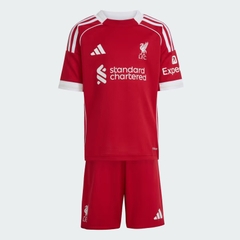 Bộ quần áo bóng đá trẻ em adidas Sân nhà Liverpool FC 25/26 Unisex - JV6442