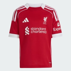 Bộ quần áo bóng đá trẻ em adidas Sân nhà Liverpool FC 25/26 Unisex - JV6442