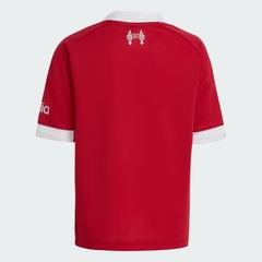 Bộ quần áo bóng đá trẻ em adidas Sân nhà Liverpool FC 25/26 Unisex - JV6442
