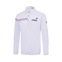 Áo dài tay có cổ le coq golf Nam LG5SLS00MV-WH00