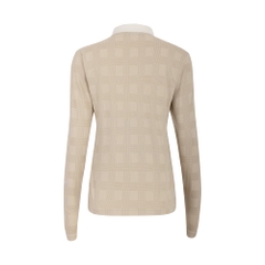 Áo dài tay có cổ le coq golf Nữ LG4FLS03LV-BG00