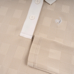 Áo dài tay có cổ le coq golf Nữ LG4FLS03LV-BG00