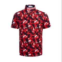 Áo Polo le coq golf Nam LG5FHS01MV-RD00