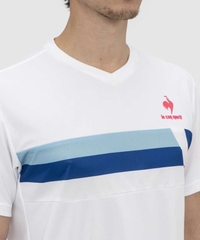 Áo T-Shirt le coq sportif nam - QTMTJA00-WHT