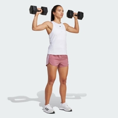 Quần short tập luyện adidas Pacer cạp cao Nữ - IX1068