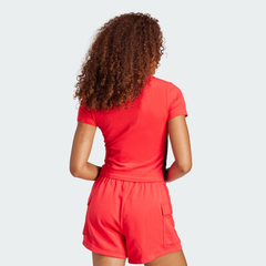 Áo Baby Tee adidas Essentials 3 sọc Nữ - JE1242