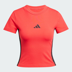 Áo Baby Tee adidas Essentials 3 sọc Nữ - JE1242