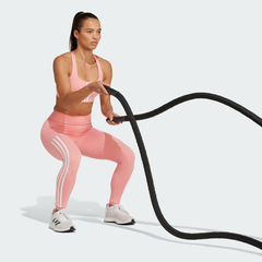 Quần legging tập luyện adidas Optime 3 sọc dáng dài Nữ - IZ2716