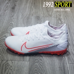 Giày Bóng Đá  Nike Mercurial Vapor 13 Pro Trắng Đỏ Đen TF