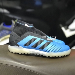 Giày Bóng Đá Adidas Predator 19+ Xanh Ngọc Đen TF