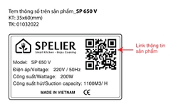 Hút Mùi SP 650V