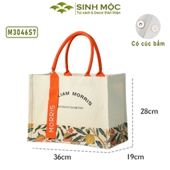 Túi tote, túi vải canvas, túi du lịch, Sinh Mộc - M3046