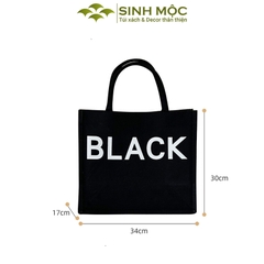 Túi xách, túi canvas, túi đi làm, túi đựng đồ, Sinh Mộc - M3031