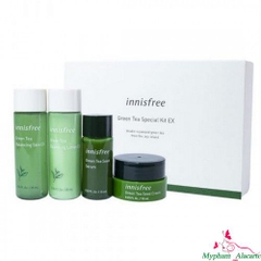 BỘ KIT TRÀ XANH INNISFREE GREEN TEA SPECIAL KIT EX 2019 4 MÓN