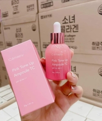 Tinh Chất Dưỡng Trắng Căng Bóng Serum Cellapy Pink Tone Up Ampoule SPF50+ PA++++ Hàn Quốc