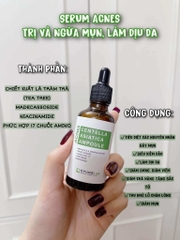 [TẶNG SAMPLE] TINH CHẤT GIẢM MỤN KYUNG LAB ACNES CENTELLA ASIATICA AMPOULE  50ml