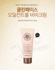 KEM BB CHO DA DẦU, MỤN OIL FREE THE FACE SHOP