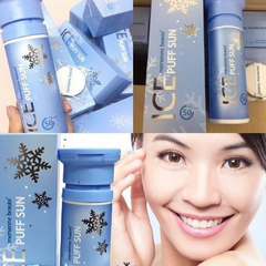 KEM CHỐNG NẮNG ICE PUFF SUN MERCENNA BEAUTE PHA LÊ TUYẾT HÀN QUỐC