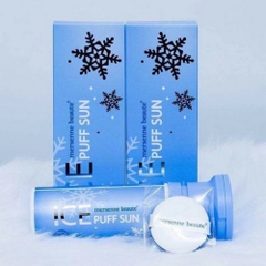 KEM CHỐNG NẮNG ICE PUFF SUN MERCENNA BEAUTE PHA LÊ TUYẾT HÀN QUỐC