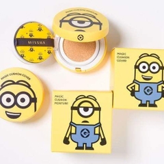 PHẤN NƯỚC MISSHA MINIONS MAGIC CUSHION MOISTURE SPF50+ PA+++ 2 LÕI