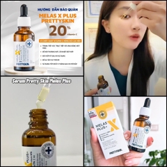 SERUM TRỊ NÁM PRETTY SKIN MELAS X PLUS+ 30ML